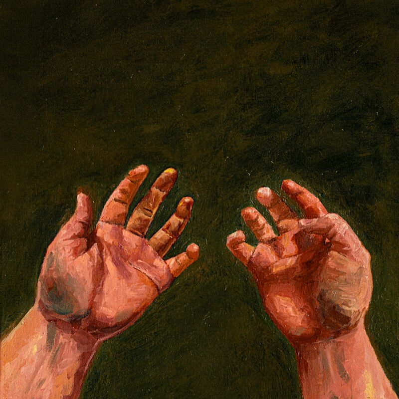 Hands - Painting Reprint